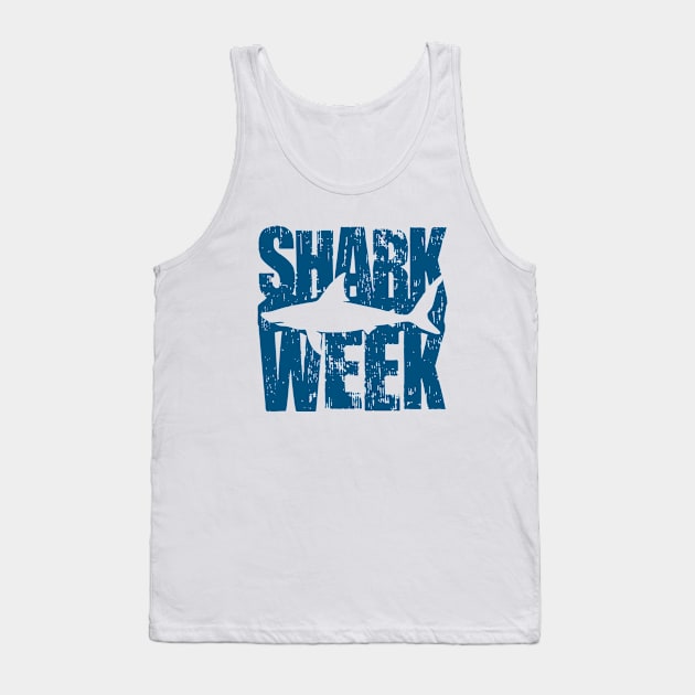 Shark Week Summer Beach Ocean Animal Tank Top by DetourShirts